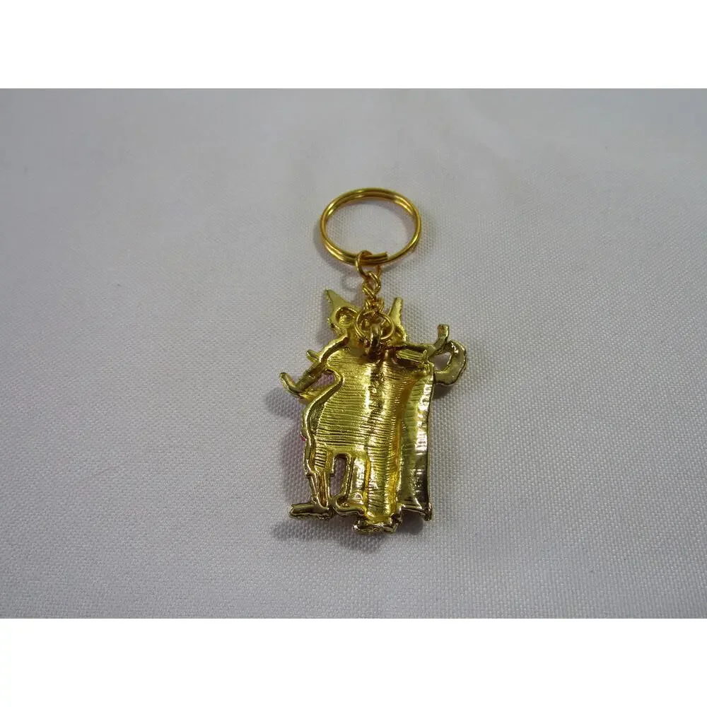Thailand Art Key Ring/Chain Soubinir Collectable‎ Boho Artsy Festive